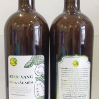 Rượu vang mãng cầu xiêm/ Soursop Wine (12% Vol - 750ml)
